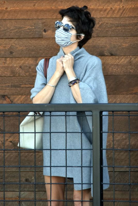 SELMA BLAIR Out Shopping in Studio City 09/22/2020