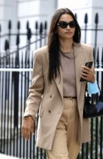 SHANINA SHAIK Out in London 09/15/2020