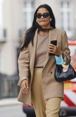 SHANINA SHAIK Out in London 09/15/2020