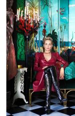 SHARON STONE in Town & Country Magazine, October 2020