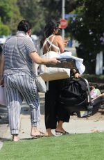SHAY MITCHELL Arrives at a Friend