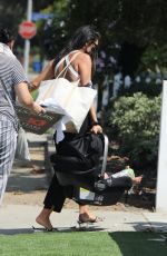 SHAY MITCHELL Arrives at a Friend