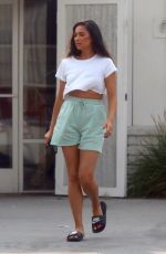 SHAY MITCHELL on the Set of Revlon Commercial in Los Angeles 09/09/2020