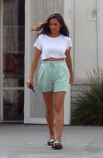 SHAY MITCHELL on the Set of Revlon Commercial in Los Angeles 09/09/2020