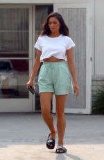 SHAY MITCHELL on the Set of Revlon Commercial in Los Angeles 09/09/2020