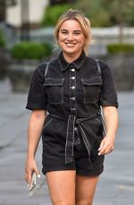 SIAN WELBY Arrives at Capital Radio in London 09/17/2020
