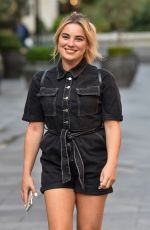 SIAN WELBY Arrives at Capital Radio in London 09/17/2020