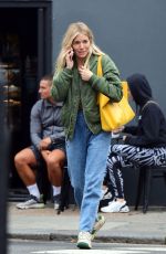 SIENNA MILLER Out and About in London 09/09/2020