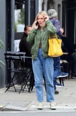 SIENNA MILLER Out and About in London 09/09/2020