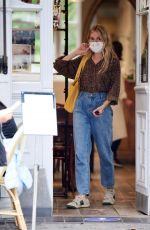 SIENNA MILLER Out and About in London 09/09/2020