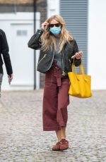 SIENNA MILLER Out Shopping in Notting Hill 09/24/2020