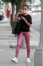 SKAI JACKSON Arrives at DWTS Studio in Los Angeles 09/25/2020