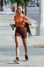SKAI JACKSON Arriving at a Dance Studio in Los Angeles 09/16/2020