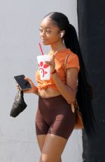 SKAI JACKSON Arriving at a Dance Studio in Los Angeles 09/16/2020