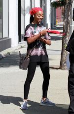 SKAI JACKSON at DWTS Studio in Los Angeles 09/2020