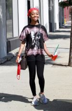 SKAI JACKSON at DWTS Studio in Los Angeles 09/2020