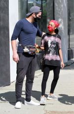 SKAI JACKSON at DWTS Studio in Los Angeles 09/2020