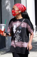 SKAI JACKSON at DWTS Studio in Los Angeles 09/2020