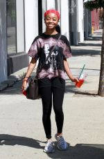 SKAI JACKSON at DWTS Studio in Los Angeles 09/2020