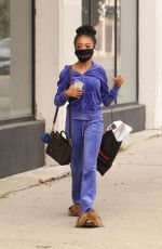 SKAI JACKSON Headig to Dancing with the Stars Studios in Los Angeles 09/11/2020