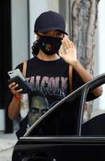 SKAI JACKSON Leaves DWTS Studio in Los Angeles 09/18/202