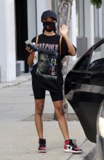 SKAI JACKSON Leaves DWTS Studio in Los Angeles 09/18/202