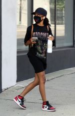 SKAI JACKSON Leaves DWTS Studio in Los Angeles 09/18/202