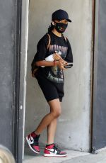 SKAI JACKSON Leaves DWTS Studio in Los Angeles 09/18/202