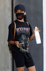 SKAI JACKSON Leaves DWTS Studio in Los Angeles 09/18/202