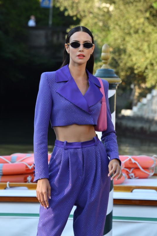 SOFIA RESING Arrives at Hotel Excelsior in Venice 09/05/2020