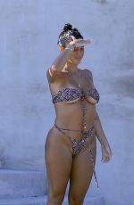 SOFIA RICHIE and Friends in Bikinis at a Pool in Mexico 08/25/2020
