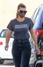 SOFIA RICHIE at a Gas Station in Brentwood 09/22/2020