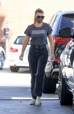 SOFIA RICHIE at a Gas Station in Brentwood 09/22/2020