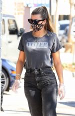 SOFIA RICHIE at a Gas Station in Brentwood 09/22/2020