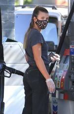 SOFIA RICHIE at a Gas Station in Brentwood 09/22/2020