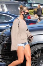 SOFIA RICHIE in Denim Shorts at Malibu Country Mart 09/01/2020