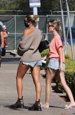 SOFIA RICHIE in Denim Shorts at Malibu Country Mart 09/01/2020
