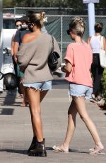 SOFIA RICHIE in Denim Shorts at Malibu Country Mart 09/01/2020