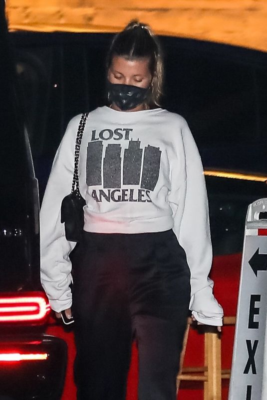 SOFIA RICHIE Leaves Nobu in Malibu 09/03/2020