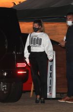 SOFIA RICHIE Leaves Nobu in Malibu 09/03/2020