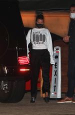 SOFIA RICHIE Leaves Nobu in Malibu 09/03/2020