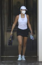 SOFIA RICHIE Leaves Tennis Court in Malibu 09/29/2020