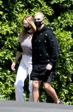 SOPHIE TURNER and Joe Jonas Out in Los Angeles 09/05/2020