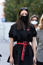 STACY MARTIN Arrives at Hotel Excelsior at 77th Venice Film Festival 09/03/2020