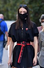 STACY MARTIN Arrives at Hotel Excelsior at 77th Venice Film Festival 09/03/2020