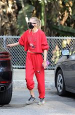 STELLA MAXWELL Out Hiking at Griffith Park in Los Angeles 09/25/2020