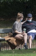 SUKI WATERHOUSE and Robert Pattinson Out in London 09/16/2020