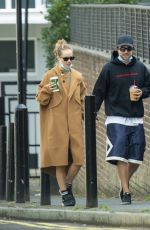 SUKI WATERHOUSE and Robert Pattinson Out in London 09/16/2020