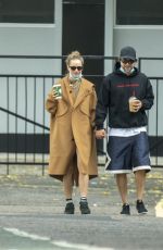 SUKI WATERHOUSE and Robert Pattinson Out in London 09/16/2020