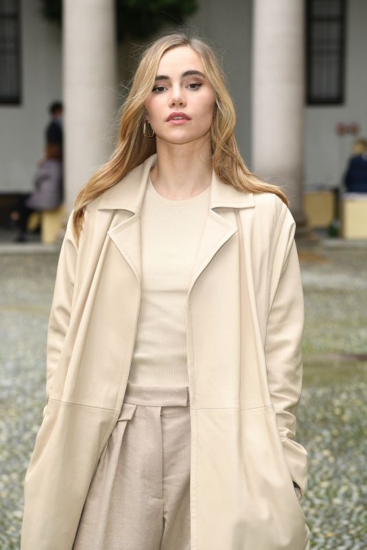 SUKI WATERHOUSE at Hugo Boss Fashion Show in Milan 09/25/2020